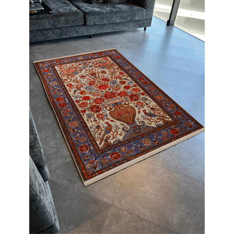 Tapis rectangulaire Xaven, Tapis de couloir 4 pi x 9 pi 11 po