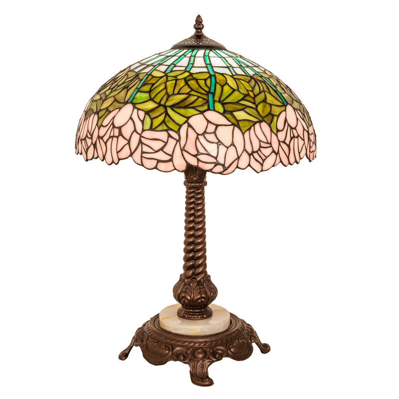 Cabbage Rose Table Lamp