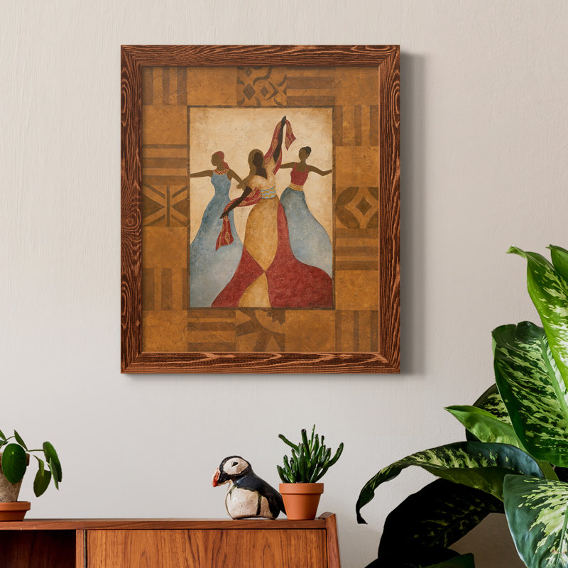 Célébration - Peinture sur toile encadrée, Érable, H 24 po x l 18 po x P 1,5 po