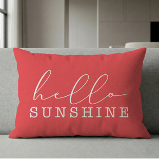 Hello Sunshine Pillow