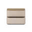 Mariella Nightstand-Beige Painted Linen