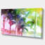 " Green Retro Palm Trees "-21971974-33267670