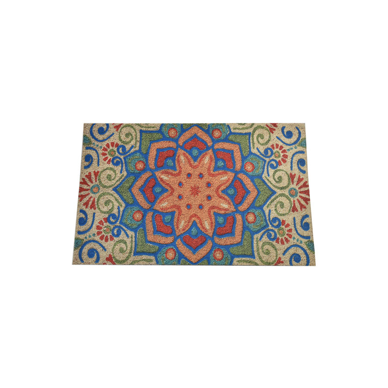 Durable PVC Doormat, Non-Slip Underside, 15.7 x 23.6 inches | 100% PVC Material, Machine Washable at 86°F | Perfect for Indoor & Outdoor Use, Easy to Clean, Stylish & Functional Welcome Mat
