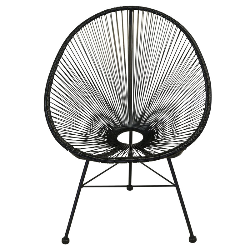 Acapulco Kids Chair, Black