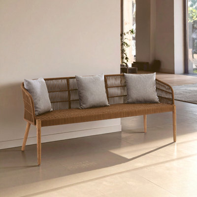 Mariami Solid Wood Bench