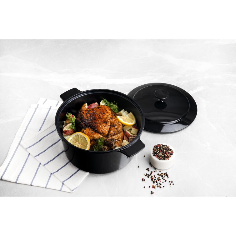 Granite Stone Cookware Nonstick Stock Pot, Multipurpose Nonstick 5 Quart  Pot, Dutch Oven, Pasta Pot, Oven Safe Cooking Pot with Glass Lid, Pot for