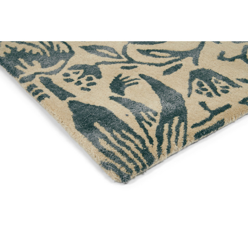 Floral Area Rug, Rectangle 8'2" x 11'6"