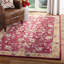 Tapis floral en laine touffeté à la main Bekah-843281802