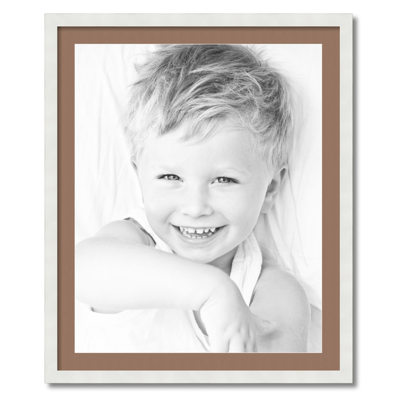 Cadre pour photo simple 24 po x 30 po en bois mat, Sable