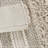 Woven Texture Stripe Bath Rug Natural 22X58"