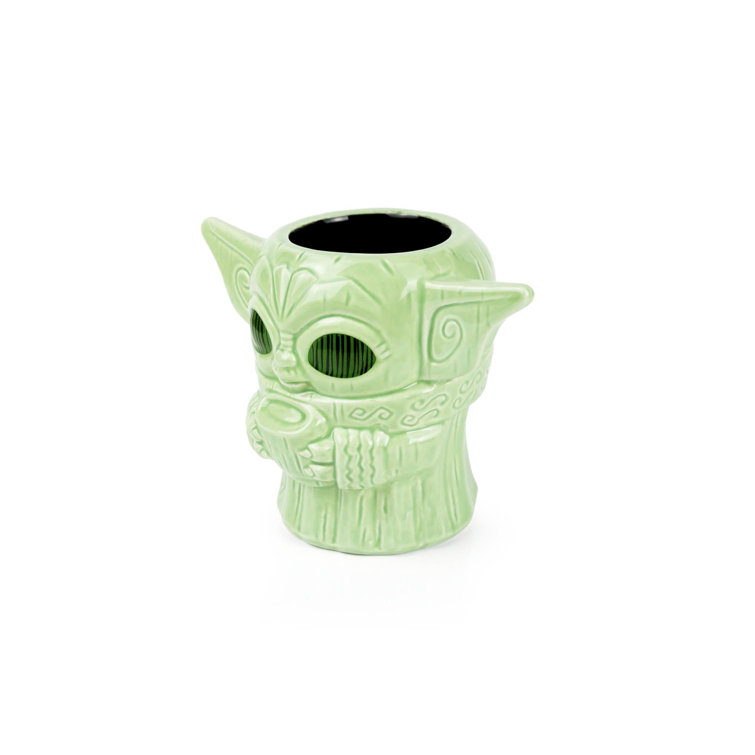 Geeki Tikis Official Star Wars: The Mandalorian The Child Baby Yoda Mug, 16oz