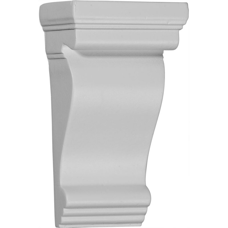 Support / corbeau en uréthane H 5 po x l 3,125 po x P 0,75 po