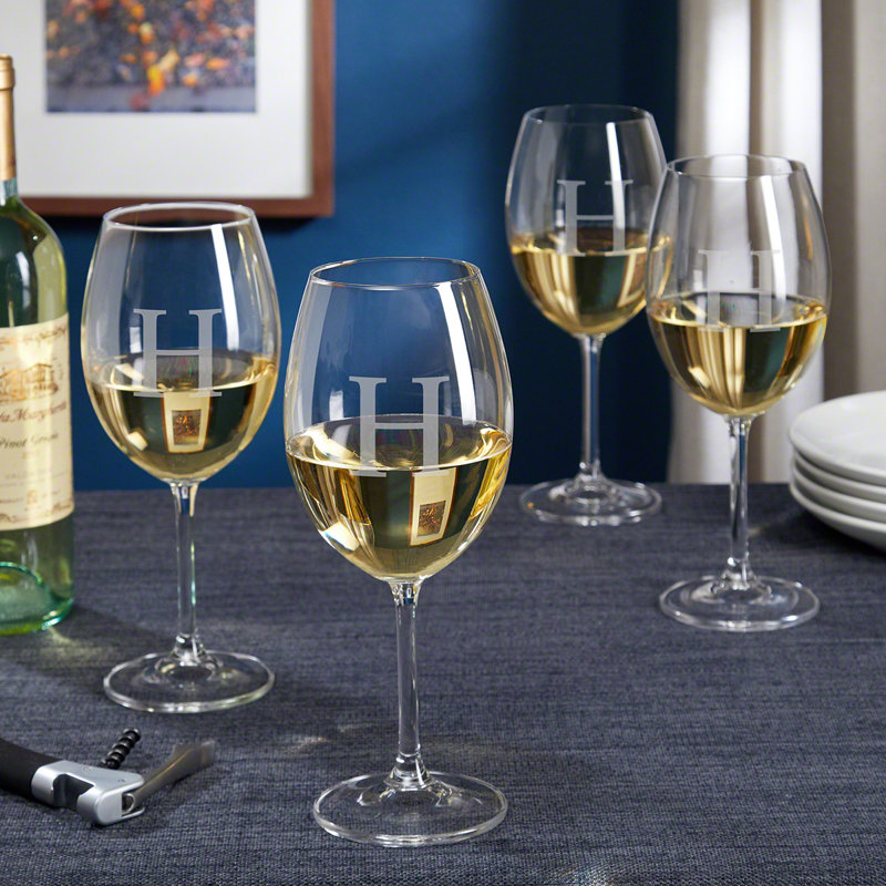Ensemble de 4 verres à vin blanc Chardonnay Kirt, Oui