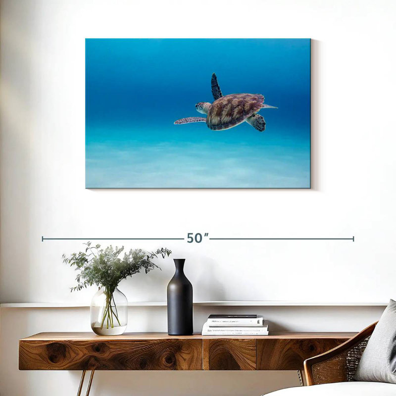 Tortue de mer Crowle, H 24 po x l 36 po
