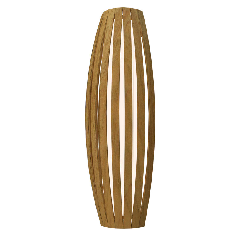 3 - Light Flush Mounted Sconce, Louro Freijo