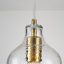 1 - Light Gold Single Pendant