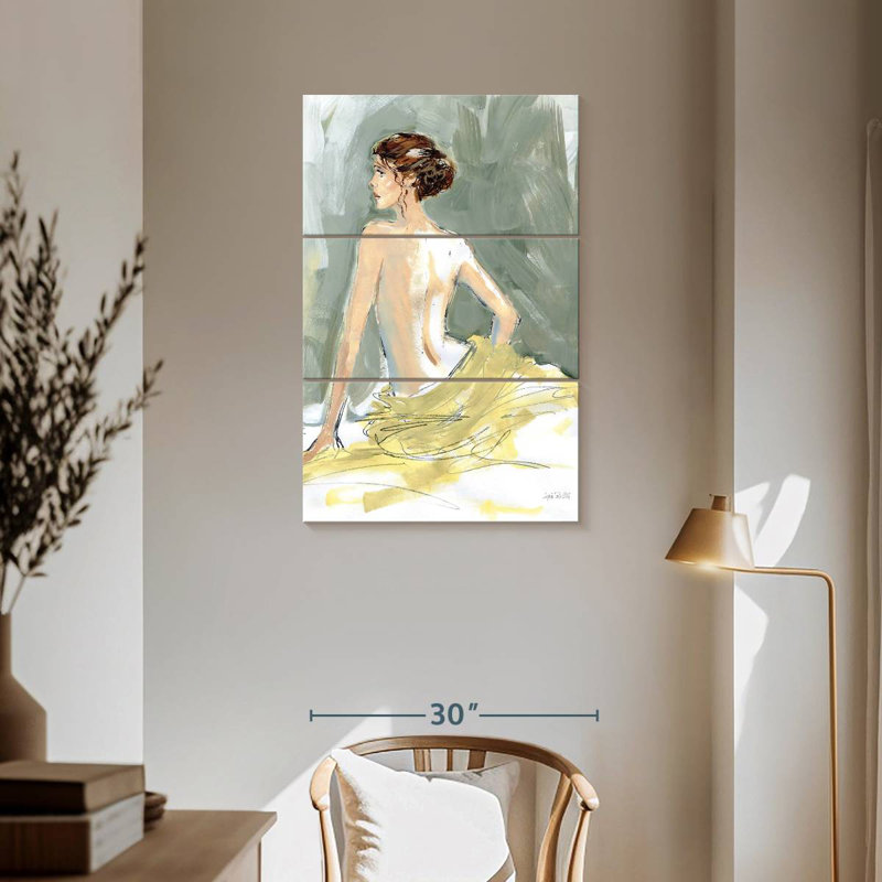 Leisha Nude, 57" H x 36" W