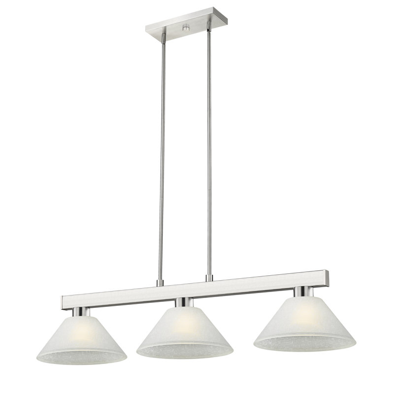 Caine 3 - Light Dimmable Modern Linear Chandelier