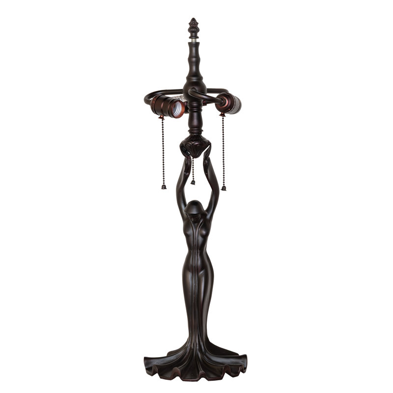 25" High Flying Lady 3 Light Table Base