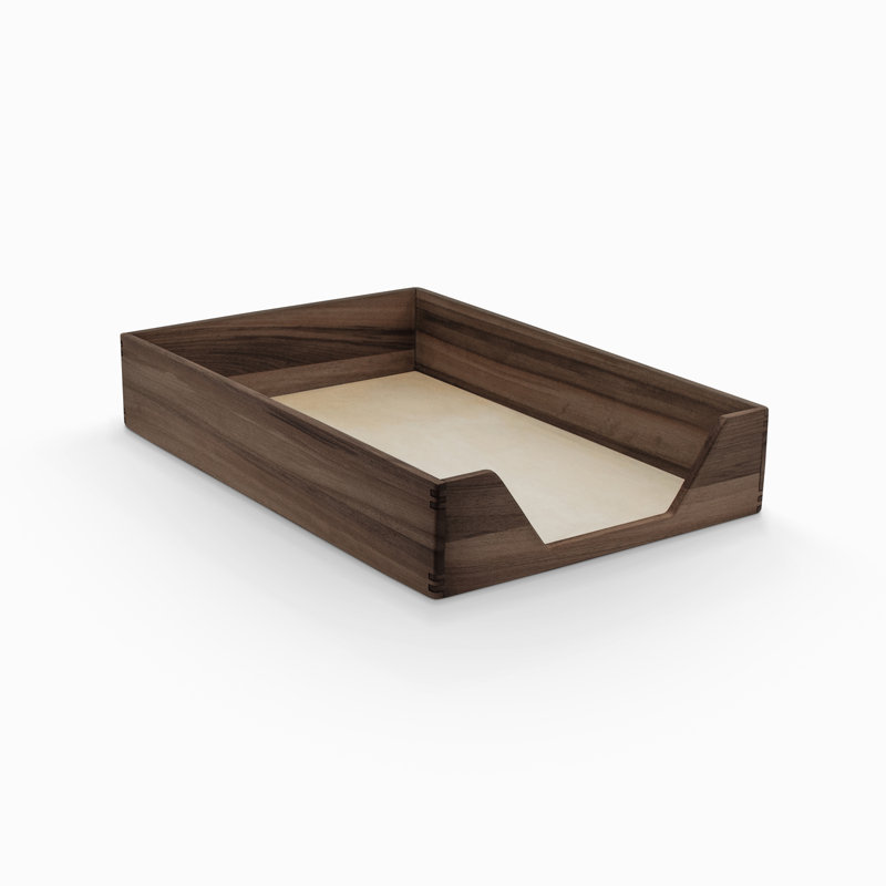 Wood Paper Organiser