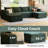 134”Sectional Cloud Boneless Sofa Cloud Couch for Living Room, U Shaped Comfy Cordury Couch with Double Lounge Chair, Modern Deep Seat Minimalism Sofa for Home Furniture, No Assembly Required-1675245302