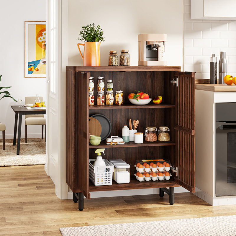 Kelahni Bathroom Cabinet, Walnut