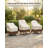 Waterproof Patio Chair Covers, Heavy Duty Lawn Outdoor Furniture Covers for Swivel, Lounge, Rocking & Adirondack Chairs, All-Weather UV & Fade Resistant, 2-Pack, Beige & Brown