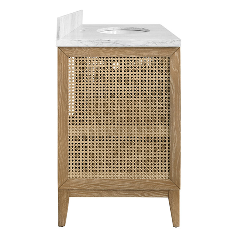 Wynn 36.5'' W Single Vanity, Brown/Gold