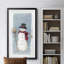 «Primitive Snowman II», reproduction d'art graphique sur papier encadrée-1941272846-1941272841