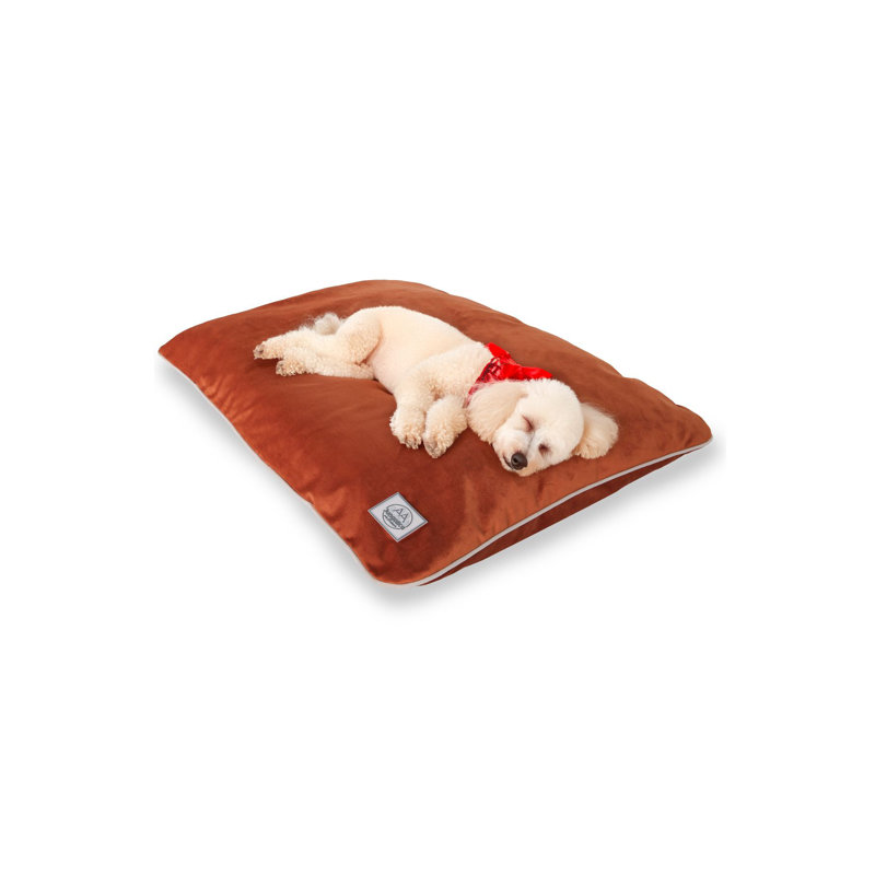 Lit pour animal de compagnie, Rouge tuile, L 31,5 po x l 19,7 po