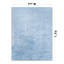 Araceli Machine Washable Stripe Flatweave Performance Blue Area Rug-1431982444