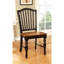 Chaise d'appoint de style transitionnel 2Pc