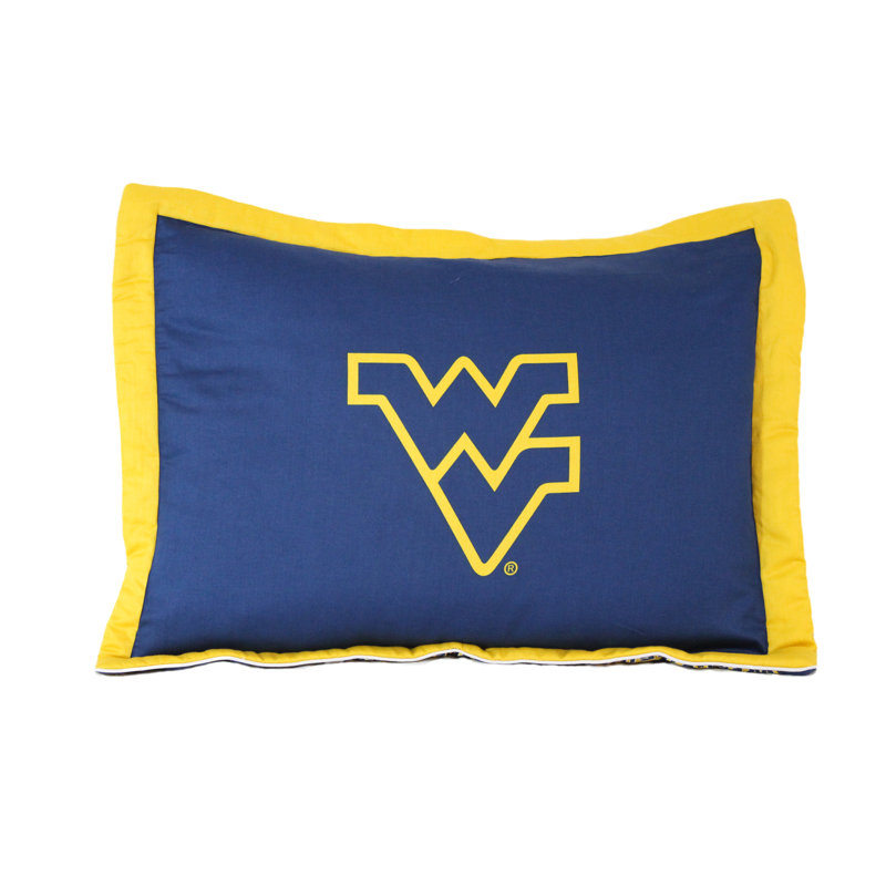 NCAA Cotton Blend Sham Set