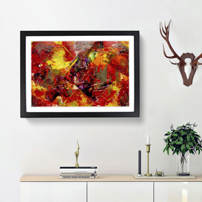 Abstract Art Painting Vol.215 by S.Johnson - Picture Frame Painting Print