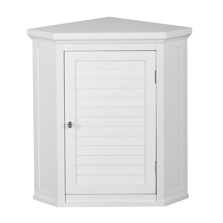 Zal Teamson Home Glancy 22.55 x 24 Removable Corner Wall Cabinet