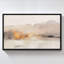 "Memory of the West No Pink" par Julia Purinton, reproduction sur toile dans un cadre flottant noir-110965483