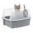 IRIS Plastic Enclosed Litter Box with Scoop