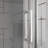 Goodyo Pivot Shower Doors, 32" W X 72" H Frameless Bi-Fold Swing Shower Door,1/4" (6Mm) Clear Tempered Glass, Chrome Finish Hardware, Reversible Installation-121703714