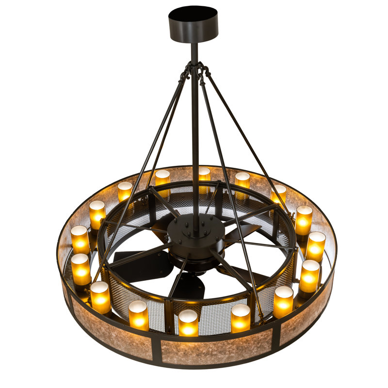 Smythe LED Downrod Ceiling Fan