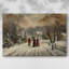 Twilight of Honeyed Cathedral - Toile tendue avec châssis de qualité supérieure-871139135