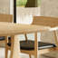 Modern simple solid wood dining table set.-106011740