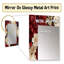 Renaissance Red Peonies Botanical Pattern - Floral Mirror Wall Decor-2109047485