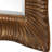 Caterina Scalloped Antique Gold Mirror