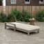 Chaise longue d'extérieur en acacia-633009458