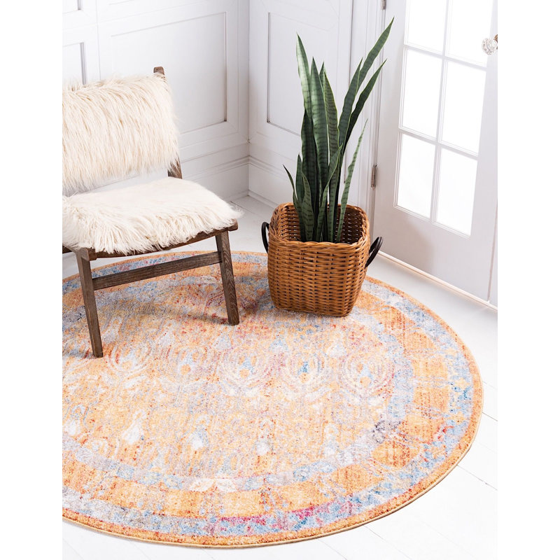 Kingston Oriental Indoor Rug, Round 3'3"