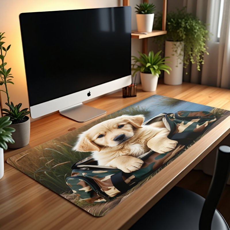 Polyester Desk Pad, 23.6x13.8