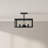 Galil Glass Semi Flush Mount-615633752