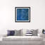 «Navy Sea Horse», impression sur toile-73200819-73200820-73200821