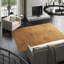 Prati Abstract Area Rug in Brown/Gold-40705485