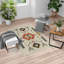 Tapis gris / jaune-60606562